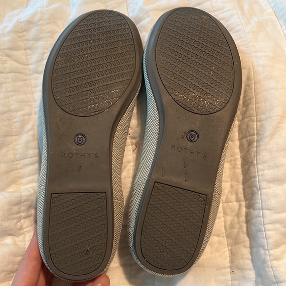 EUC Rothy’s The Flat in Flax - Picture 3 of 4